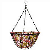 Gardener&#39;s Select (#141424) Hanging Basket w/ Fabric Coco Liner, 14"