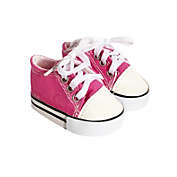 MBD Hot Pink Canvas Tennis Shoes Fits American 18 Inch Girl Dolls