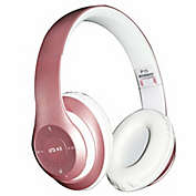 Bluetooth Headphones Wireless Headphones Clear, Cheap, Good HeadGear Wireless 4.1 Headphones Pink