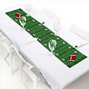 Big Dot of Happiness End Zone - Football - Petite Baby Shower or Birthday Party Paper Table Runner - 12 x 60 inches