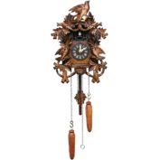 Alexander Taron 9.25" Engstler Battery-Operated Full Size Cuckoo Wall Clock
