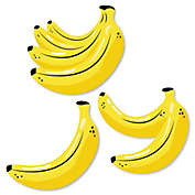 Big Dot of Happiness Let&#39;s Go Bananas - DIY Shaped Tropical Party Cut-Outs - 24 Count