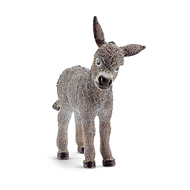 Schleich Donkey Foal Animal Farm Figure. View a larger version of this product image.