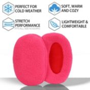 Kitcheniva 1pair rose red Winter Ear Warmers Bags Plush Bandless