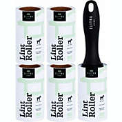 ELITRA Lint Roller Extra Sticky Lightweight Handle 4 Refill Packs 450 Sheets