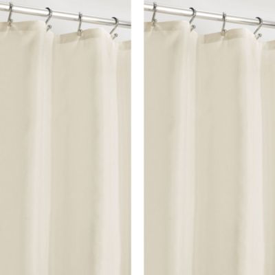 Shower Curtain Mold and Mildew Free Waterproof Fabric Bathroom 72"x72" Chocolate 