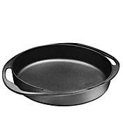 Bruntmor - Double Handled Pre-Seasoned Cast Iron Round Tarte Tatin Dish Pan Mini Roasting Dish, Oven Safe, Non-Stick Pan, By Bruntmor
