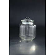 CC Home Furnishings 11" Clear Apothecary Canister Glass Storage Jar with Lid