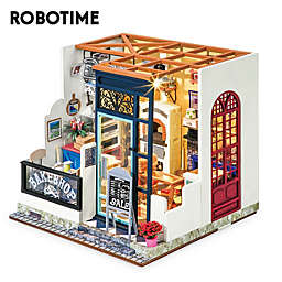 Robotime DIY Dollhouse - Bake Shop - Miniature Toys - Birthday Gift For Children, Girls