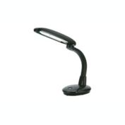 Sunpentown Home Study Room EasyEye Portable Energy Saving Desk Lamp    Black 2 tube