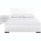 Camden Isle Hindes 2-Piece White Twin Bedroom Set