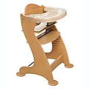 Badger Basket Co. Embassy Adjustable Wood High Chair - Natural
