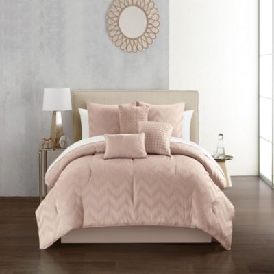 King Taupe Chic Home Romantica 5-Piece Comforter Set 