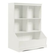 Hivago 3-Tier Children's Multi-Functional Bookcase Toy Storage Bin Floor Cabinet