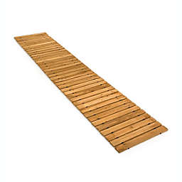 Plow & Hearth 8' Weather-Resistant Straight Cedar Pathway for Gardens