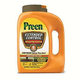 Preen 2464161 Extended Control Weed Preventer - 4.93 lb. - Covers 805 sq. ft.