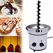 Kitcheniva 170W Stainless Steel Chocolate Fondue Fountain Cheese Melting Machine