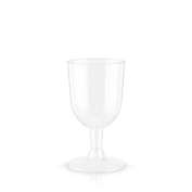 TRUE-6oz Plastic Wine Glass Set - 8 pc