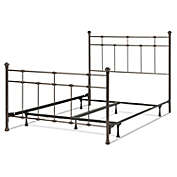Fashion Bed Group Dexter Queen Decorative Metal Panel Bed