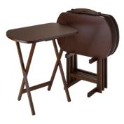 Winsome Corbett 5-PC Oversize Oblong Snack Table Set