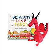 MerryMakers Dragons Love Tacos 10-inch plush and book gift set