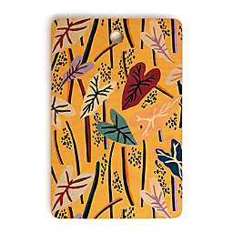 Deny Designs Marta Barragan Camarasa Abstract jungle colorful Leaf Cutting Board Rectangle