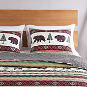 Greenland Home Fashions Barefoot Bungalow Yosemite Pillow Sham - Standard 20x26", Campfire