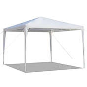 Kitcheniva  10x10 ft Party Wedding Tent Heavy Duty Gazebo Pavilion Tent