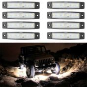 Infinity Merch 8X6 12V LED Deck Navigation Submersible Light in White