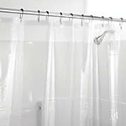 mDesign X-Long Premium Waterproof EVA Shower Curtain Liner, 72" x 96" - Clear