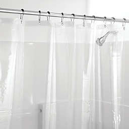 mDesign X-Long Premium Waterproof EVA Shower Curtain Liner, 72