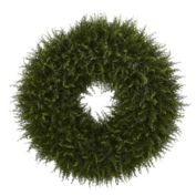 Nearly Natural 32" Giant Cedar Artificial Wreath