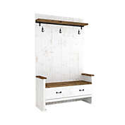 Provence Hall Bench 2 Drawer