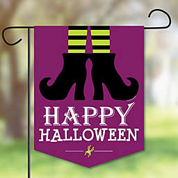 Big Dot of Happiness Happy Halloween - Outdoor Lawn and Yard Home Decorations - Witch Party Garden Flag - 12 x 15.25 inches