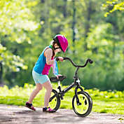 Slickblue Adjustable Toddler Running Balance Bike with Non-slip Handle-Black