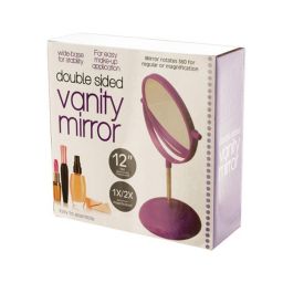 Bulk Buys Double-Sided Vanity Mirror  - 4 Pack