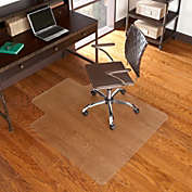 Emma and Oliver 36" x 48" Hard Floor Chair Mat with Lip