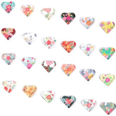 Heart magnets set 6 heart magnets for fridge Heart decor for college dorm Lovely gift for couples heart decorations Magnets for lockers