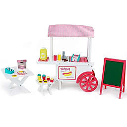 Playtime By Eimmie Hot Dog Cart with Accessories