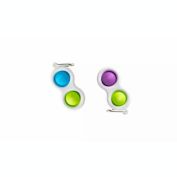 Link Simple Dimple 2 Button Bubble Popper Anti-Stress Pressure Relief Toy 2 Pack - Option 1