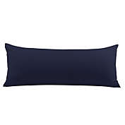 PiccoCasa Brushed Microfiber Body Pillow Covers 20"X48" Navy Blue 1 Pc