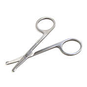 Unique Bargains Tiny and Rounded Facial Hair Scissors, 3pcs Silver Tone Metal Round Tip Eyebrow Trimmer Scissors, Safety Use for Eyebrows, Eyelashes, and Ear Hair