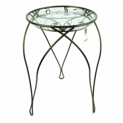 Plastec PS303DB Elegance Plant Stand, Dark Bronze, 21-Inch