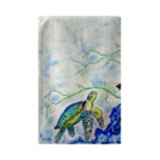 sea turtle bathroom towels