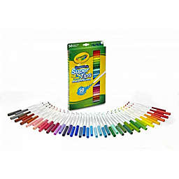Crayola Washable Super Tips Coloring Markers 50 Colors