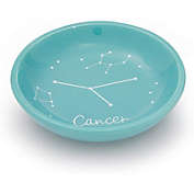 Juvale Ceramic Jewelry Tray, Cancer Zodiac Sign Trinket Tray (3.5 Inches, Khaki)