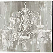 Great Art Now Crystal Chandelier by Aimee Wilson 24-Inch x 24-Inch Canvas Wall Art