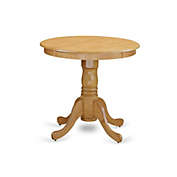 East West Furniture Dining Table Oak
