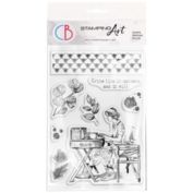 Ciao Bella Clear Stamp Set 4x6 Write Like It Matters