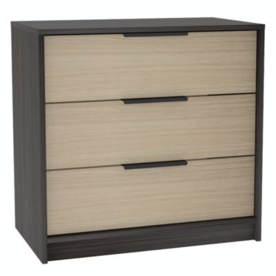 Depot E Egeo 3 Drawers Dresser, Ikea Dresser With Frosted Glass Drawers
